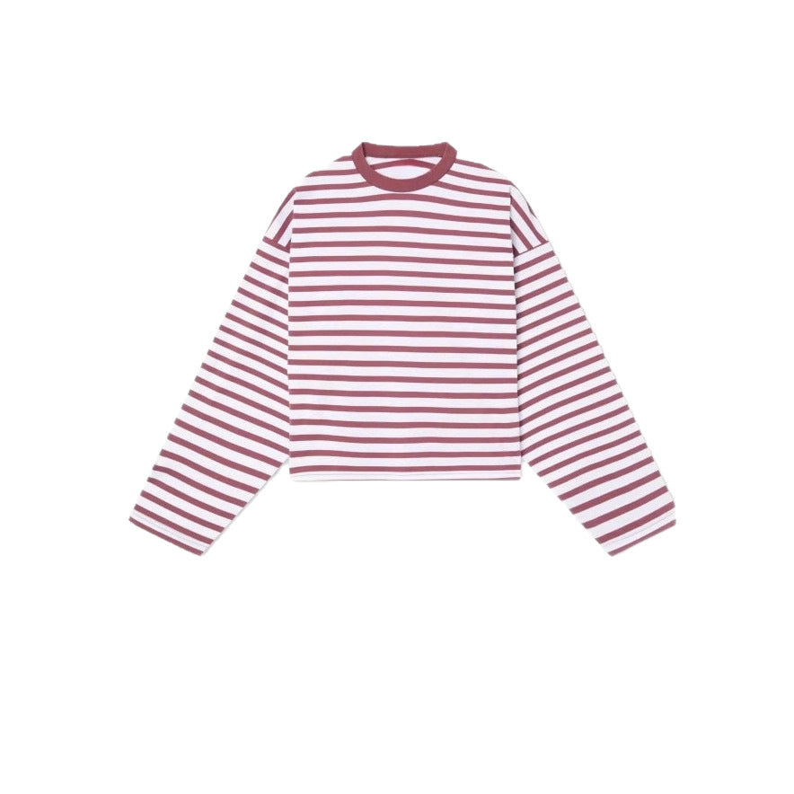 Gestreiftes Langarm-Shirt