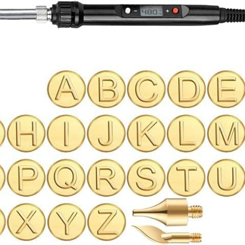 Lötkolben-Set mit 26 Gravurköpfen – Bild 4 | LuxeStyle