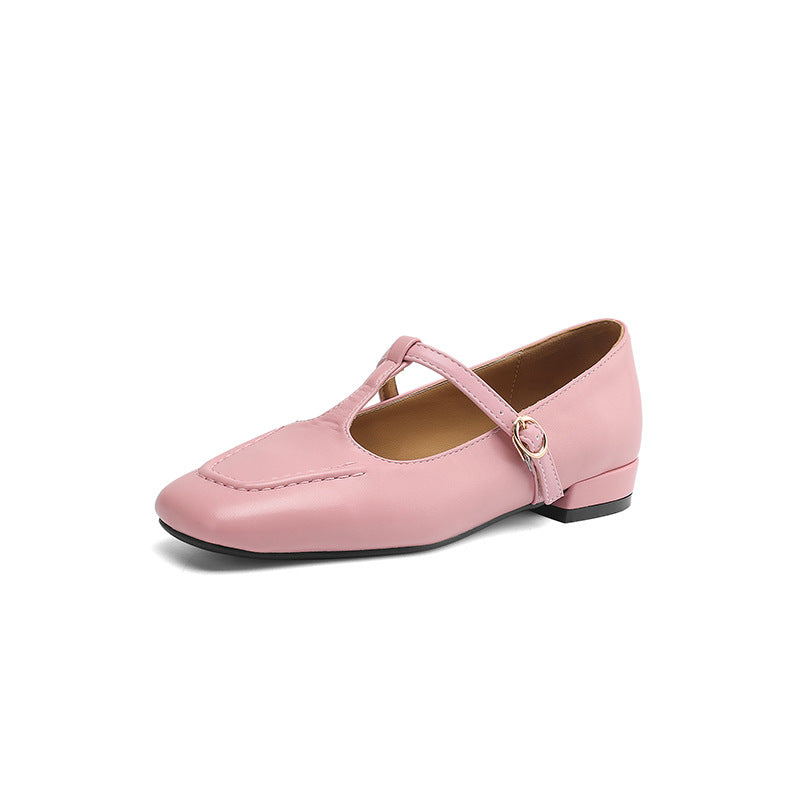 Peep Toe Pumps mit T-Riemen
