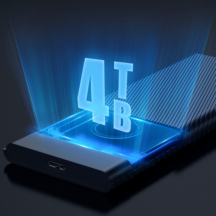 Mobiles 2.5-Zoll USB 3.0 SSD/HDD Gehäuse