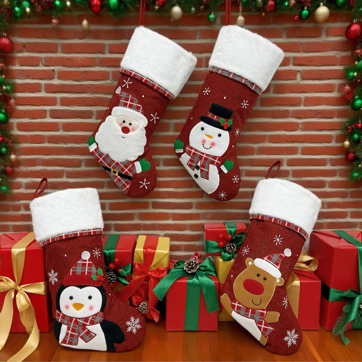 Weihnachtsstrumpf-Geschenkbeutel Anhänger – Bild 5 | LuxeStyle