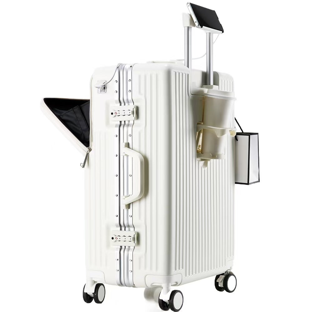 Trolley-Handgepäck mit Frontöffnung