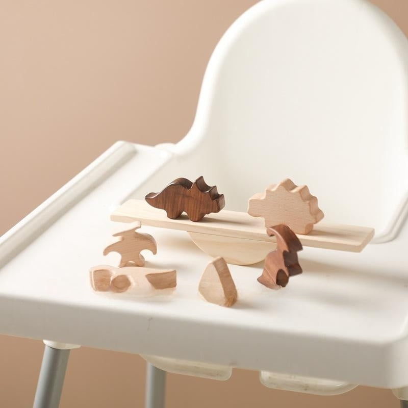 Holz-Wippe: Waldtiere oder Dinosaurier – Bild 4 | LuxeStyle