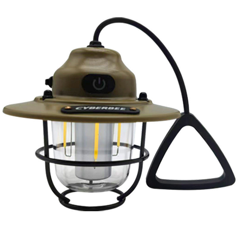 Camping-Lampe mit Tannenzapfen-Atmosphäre – Bild 3 | LuxeStyle