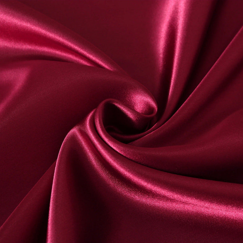 Satin-Kissenbezug in verschiedenen Farben