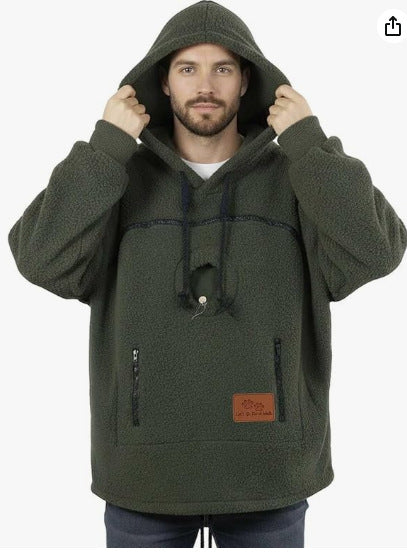 Kapuzenpullover Casual Loose Fit – Ansicht 7