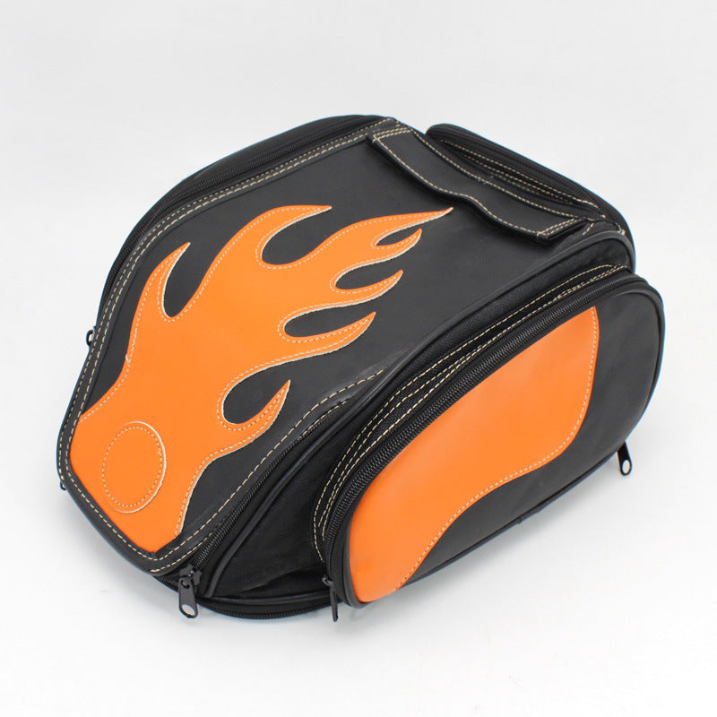 Retro Motorradtasche mit Helmfach – Bild 5 | LuxeStyle