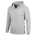 Herren Hoodie mit Fischgrat-Jacquard-Textur – Bild 1 | LuxeStyle