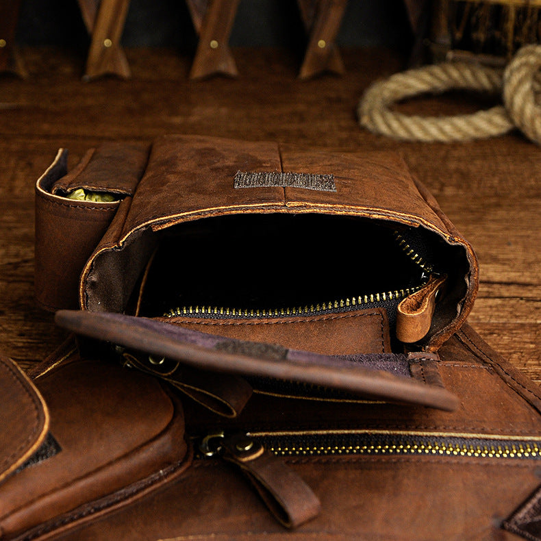 Leder-Taille-Set