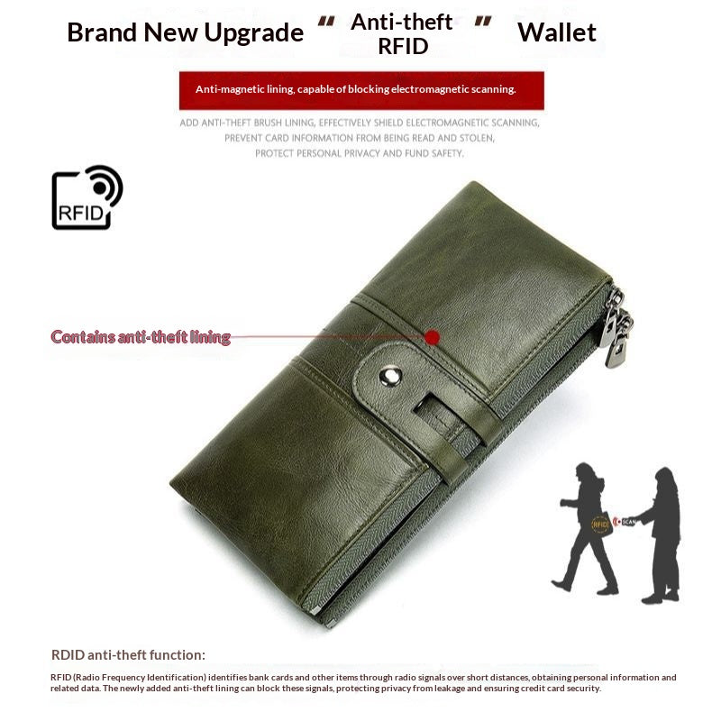 Antimagnetische Vintage-Taschenkarte | LuxeStyle