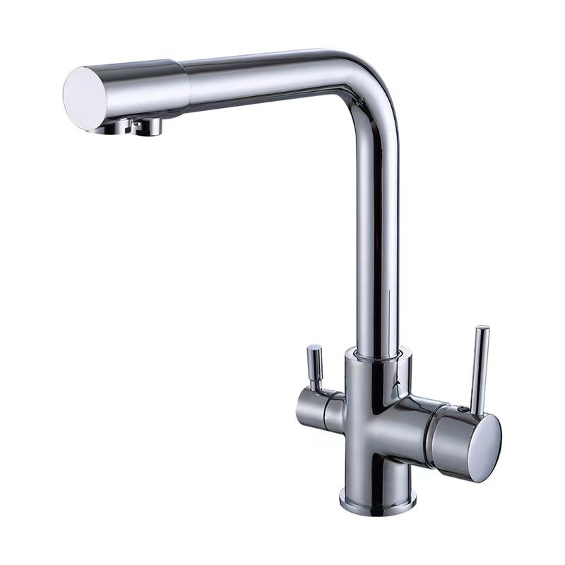 Kupfer Wasserhahn mit ausziehbarem Schlauch – Bild 4 | LuxeStyle
