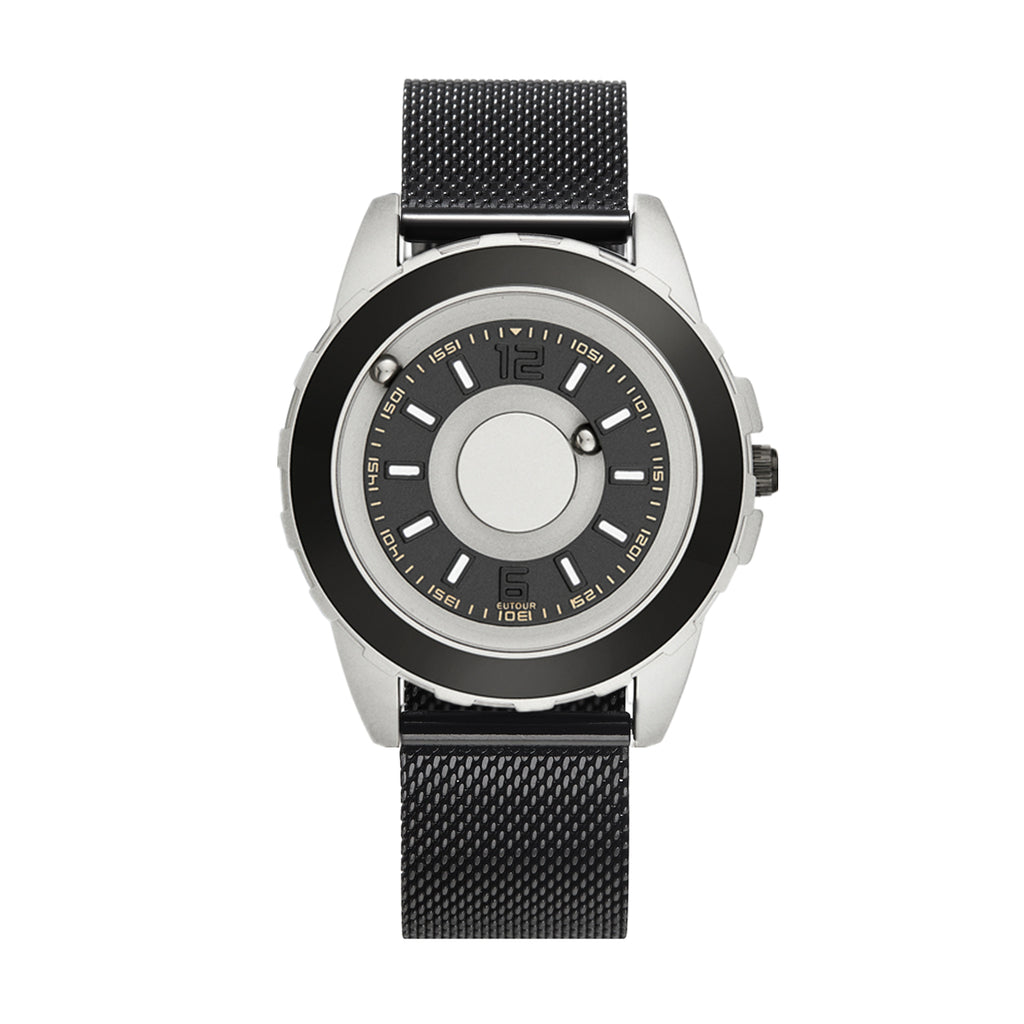 Quarzuhr mit Textilarmband – Bild 2 | LuxeStyle
