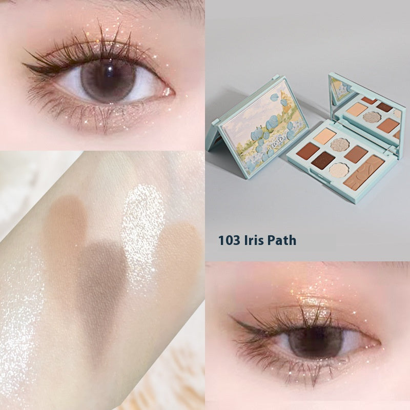 Lidschatten-Palette "Blue Petals" – Bild 4 | LuxeStyle