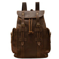 Retro Lederrucksack für Herren
