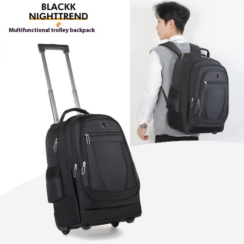 Grosser Rucksack aus Oxford-Stoff – Bild 4 | LuxeStyle