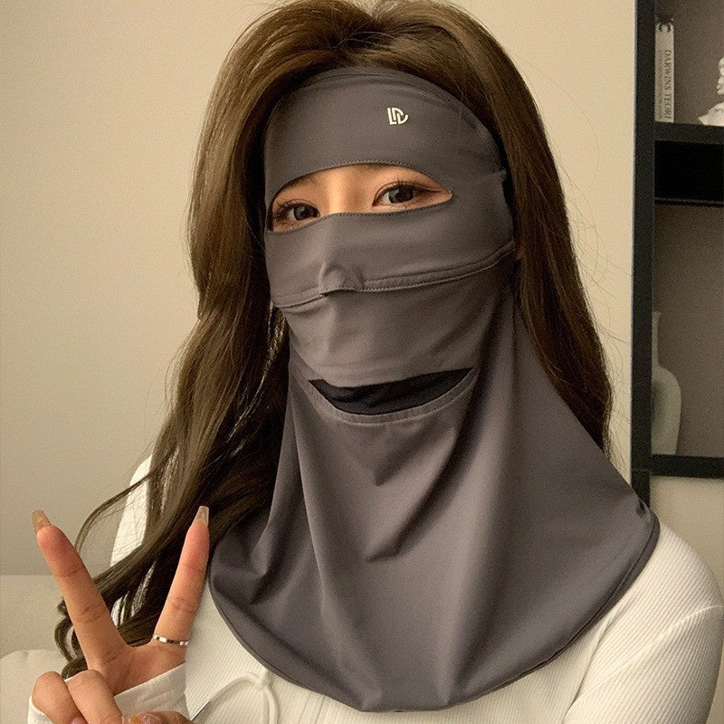 Ice Silk Gesichtsmaske mit UV-Schutz