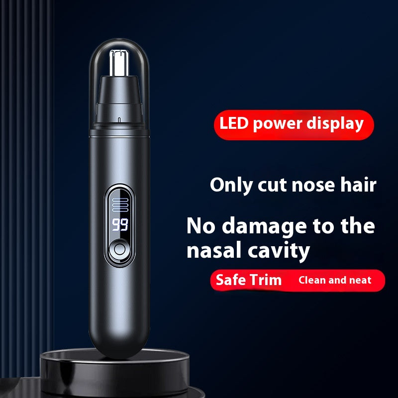 Nasenhaar-Trimmer mit LED-Display
