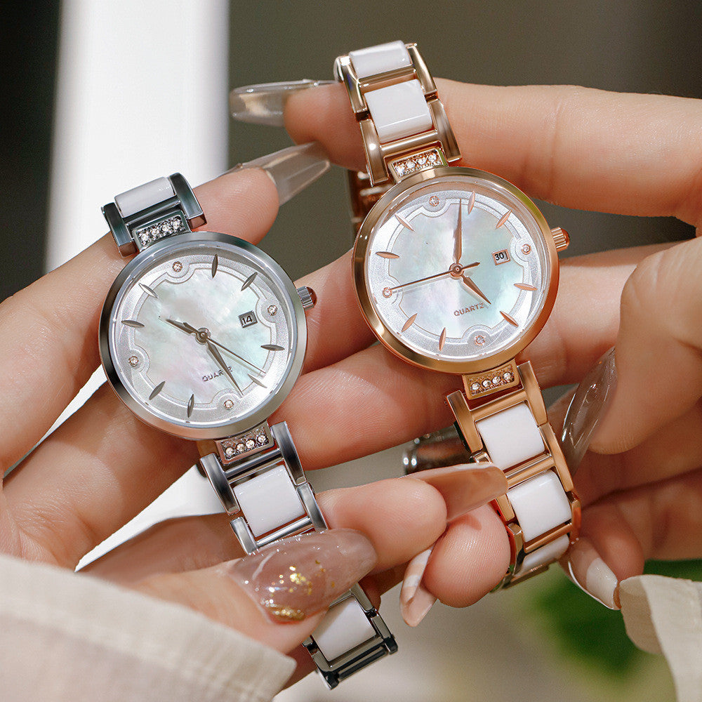 Elegante Quarzuhr mit Kalenderfunktion – Bild 2 | LuxeStyle