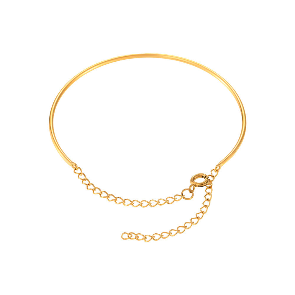 Vergoldetes Armband aus Titanstahl – Bild 3 | LuxeStyle