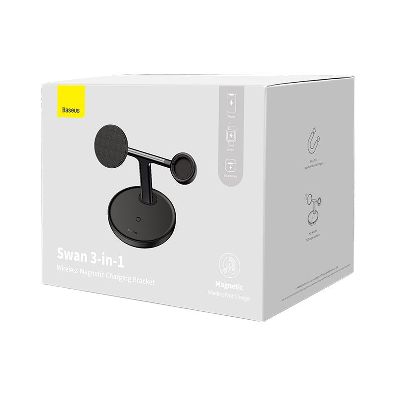 Baseus Swan 3-in-1 Wireless Ladestation – Bild 1 | LuxeStyle