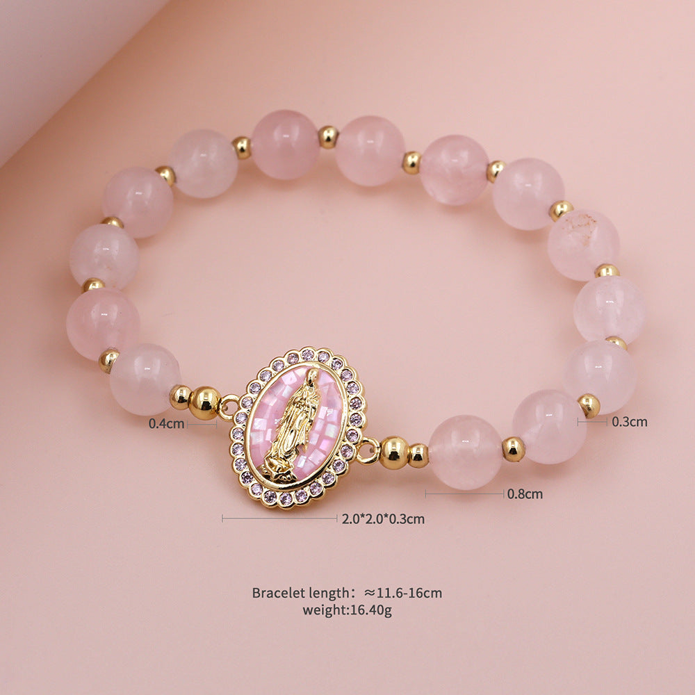 Glücks-Jade-Perlenarmband für Frauen – Bild 7 | LuxeStyle