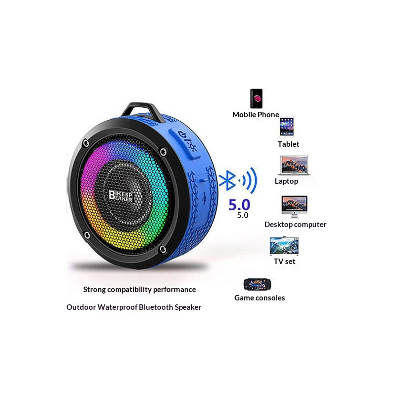 Bluetooth-Lautsprecher «BassCube» · RGB-Licht
