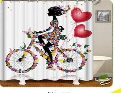 Duschvorhang mit afrikanischem Mädchen-Print – Bild 6 | LuxeStyle
