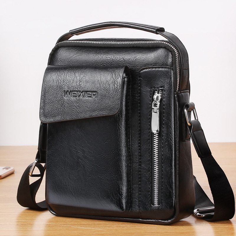 Messenger-Tasche aus PU-Leder – Bild 3 | LuxeStyle