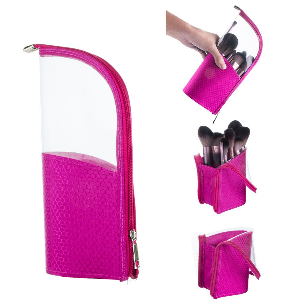 Transparente Kosmetiktasche – Würfel, wasserabweisend
