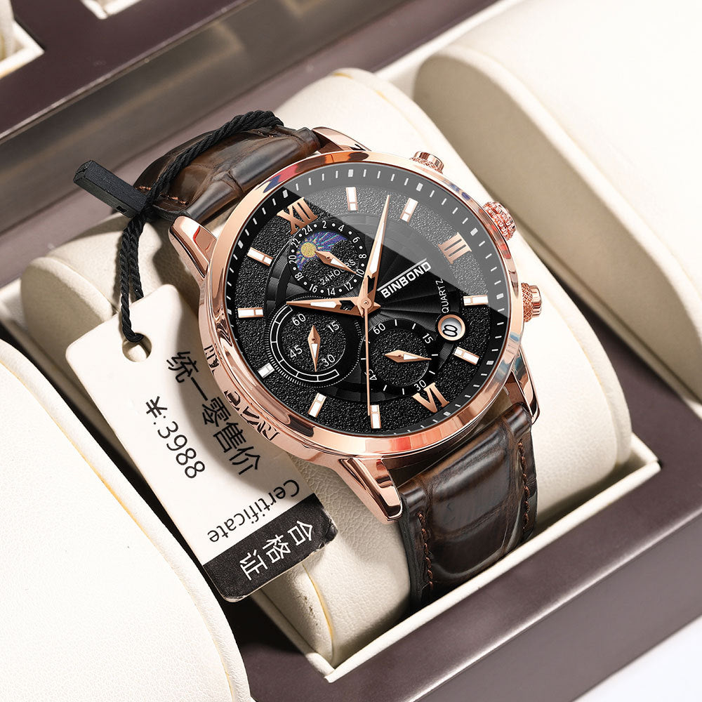 Multifunktionaler Quartz Chronograph