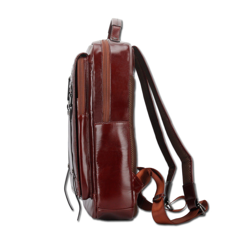 Lederrucksack mit grosser Kapazität – Bild 2 | LuxeStyle