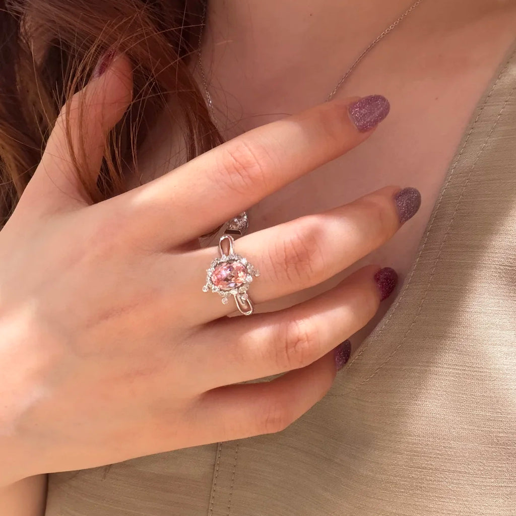 Eleganter Rock-Anhänger-Ring