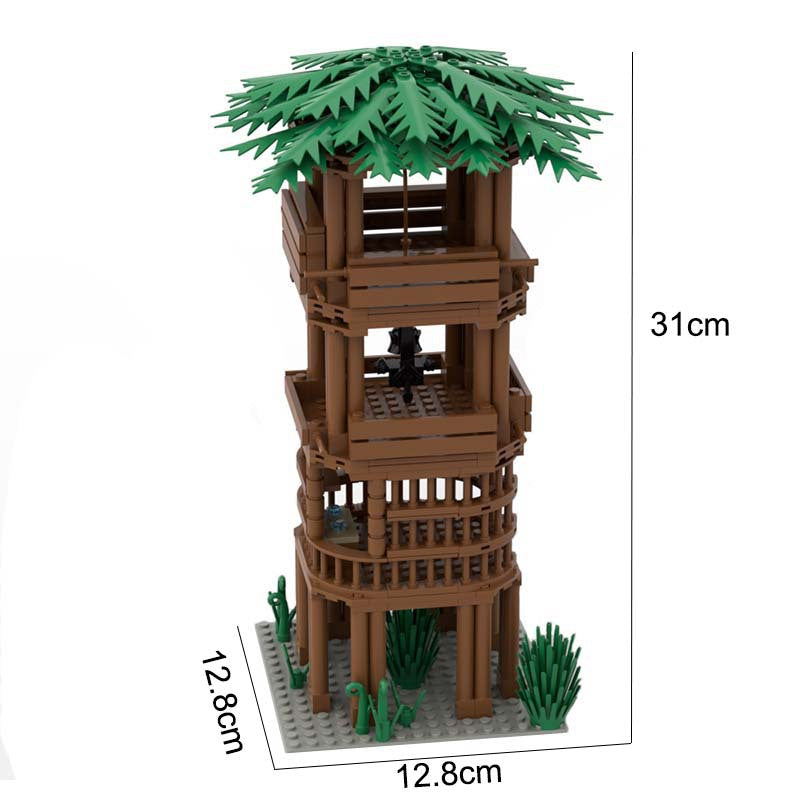 Bausteine Kleiner Holzturm Bausatz – Bild 6 | LuxeStyle