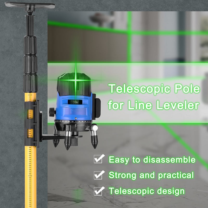 Teleskopstange für Laser-Nivelliergerät