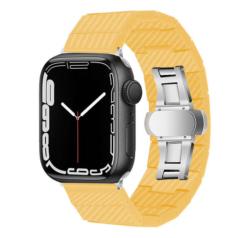 Uhrenarmband mit Karbonfaser-Textur | LuxeStyle