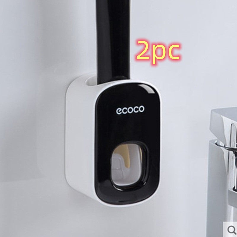 Wandmontierter Zahnpasta-Dispenser