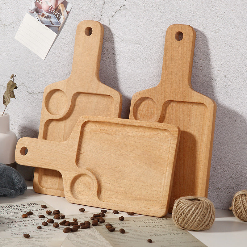 Serviertablett mit Holzgriff – Bild 3 | LuxeStyle