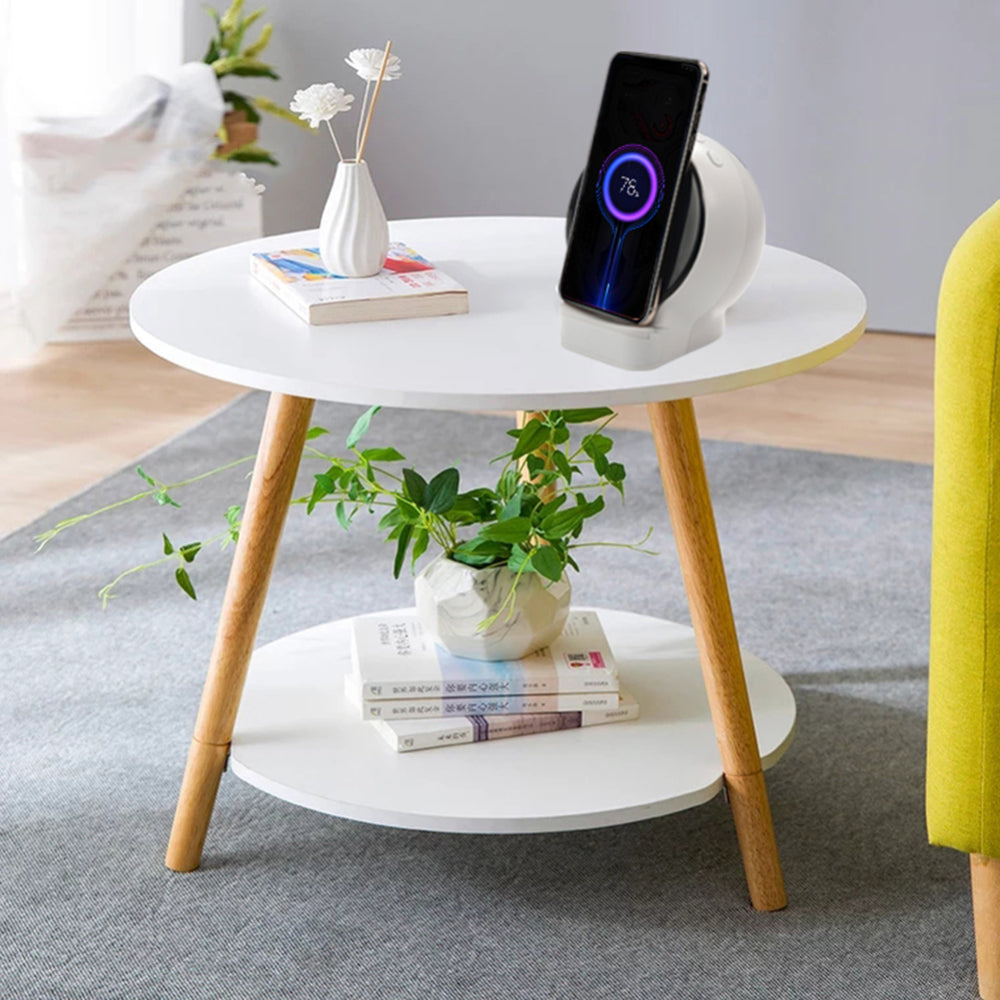 3-in-1 Bluetooth-Lautsprecher · Lampe & kabelloses Ladepad – Bild 5 | LuxeStyle