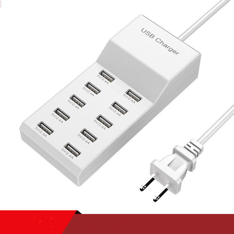 5-Port USB-Ladegerät mit Überhitzungsschutz