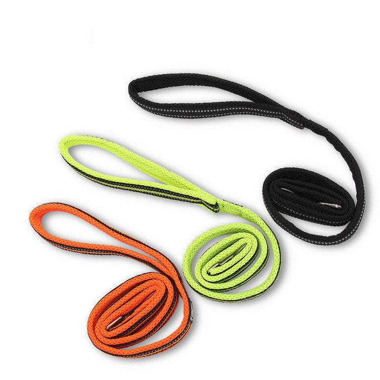 Nylon-Hundeleine – schwarz, orange, grün, blau, rosa – Bild 2 | LuxeStyle