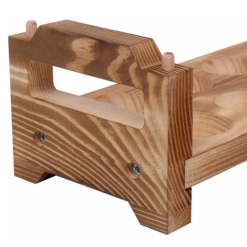 Eierregal aus Massivholz für den Schreibtisch – Bild 4 | LuxeStyle