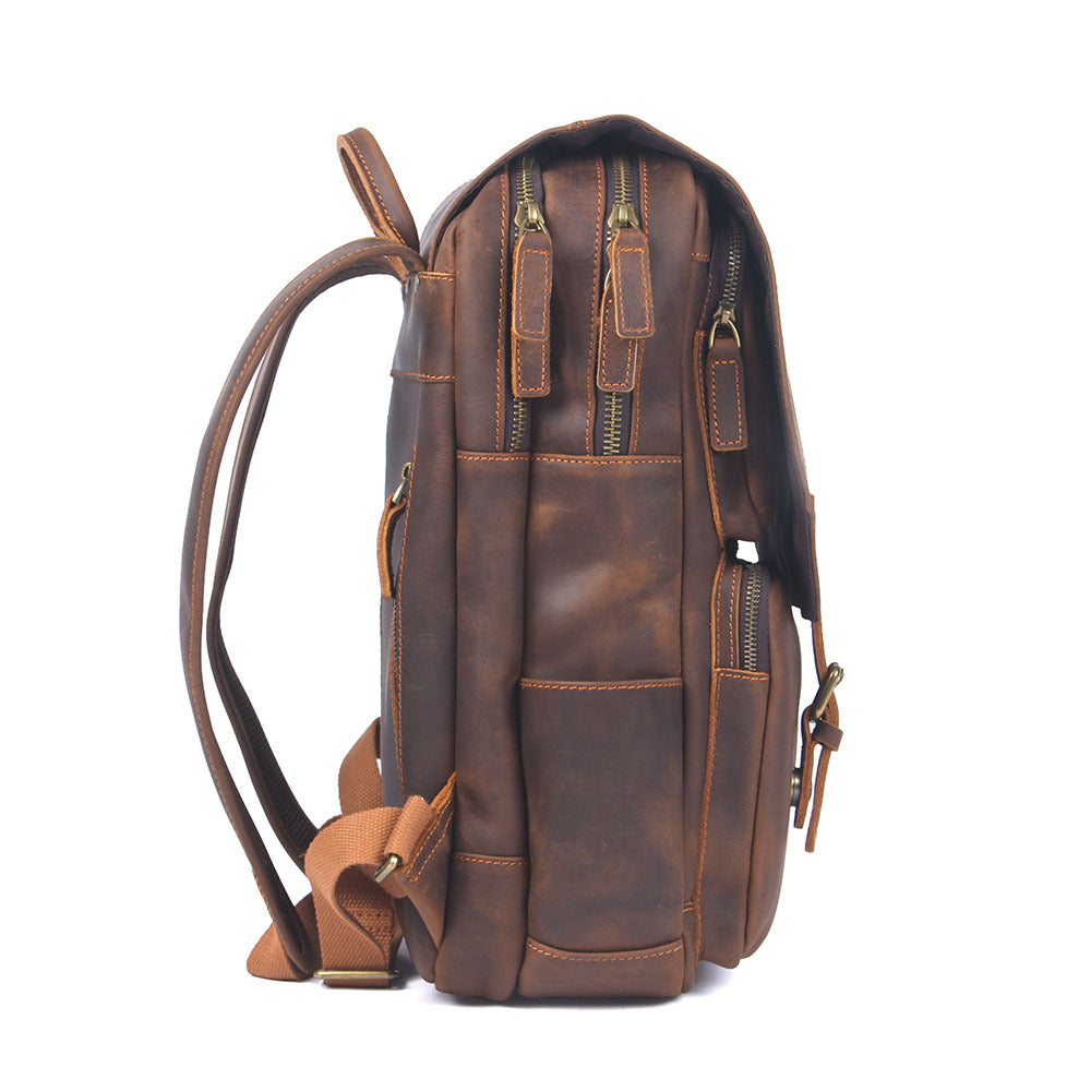 Vintage Crazy Horse Lederrucksack