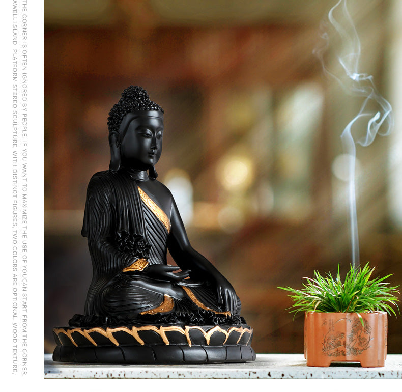 Sakyamuni Buddha Statue Dekoration – Bild 2 | LuxeStyle