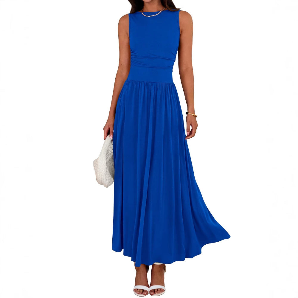 Faltenrock Kleid Lang