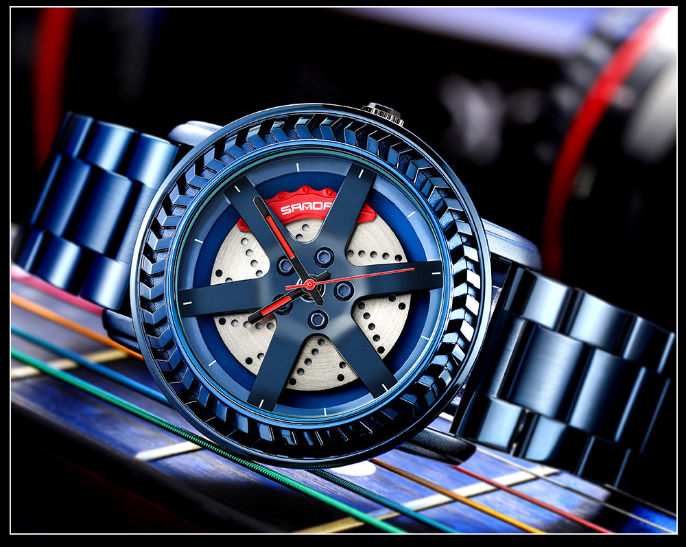 Wasserdichte Quarz-Armbanduhr mit Zeigeranzeige – Bild 3 | LuxeStyle