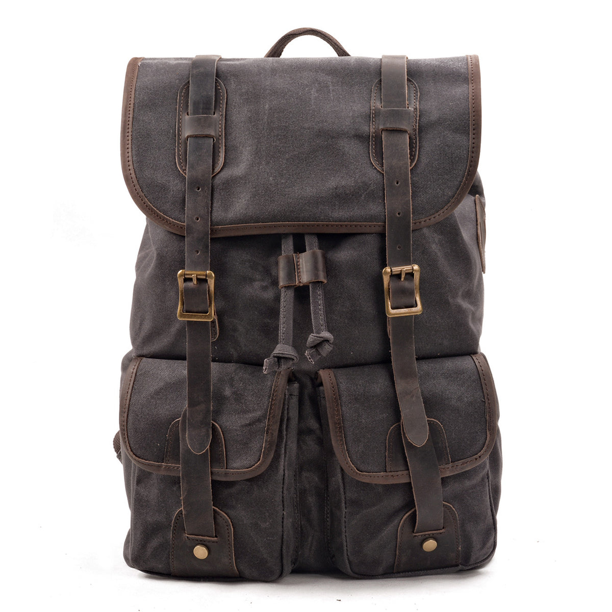 Reise-Rucksack Canvas & Leder | LuxeStyle