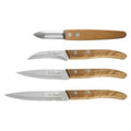 Messerset Amefa Forest Wood 4 Stücke – LuxeStyle Schweiz