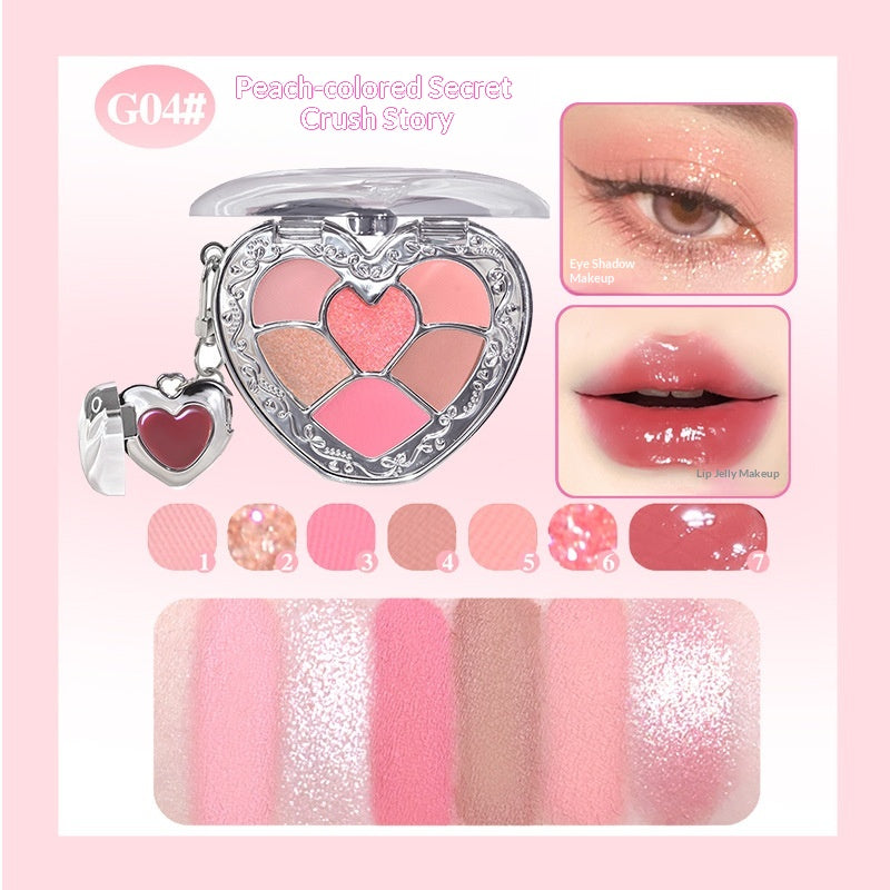 Lidschatten- & Lipgloss-Palette für den Alltag