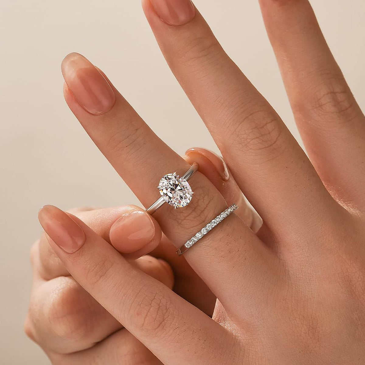 Ovaler Zirconring-Set – 2- oder 3-teilige Varianten – Bild 7 | LuxeStyle