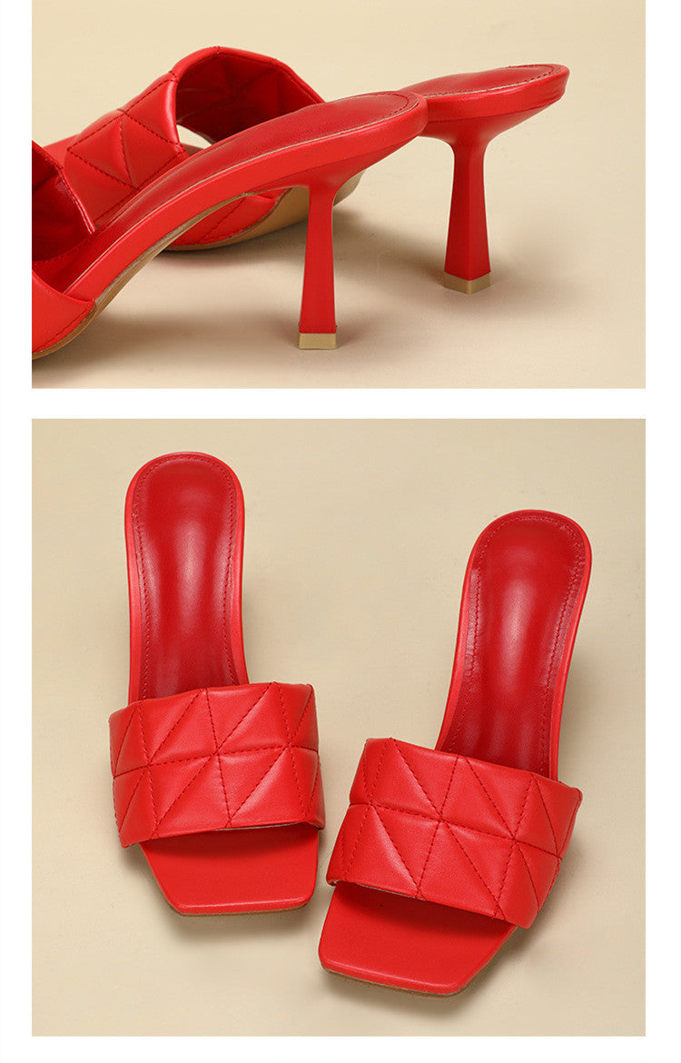 Bequeme High-Heel-Sandalen | LuxeStyle